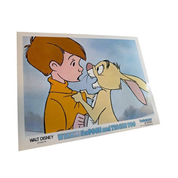 Vintage Walt Disney Winnie The Pooh And Tigger Too 1974 Lithograph Prints Set 4 - Picture 6 of 7